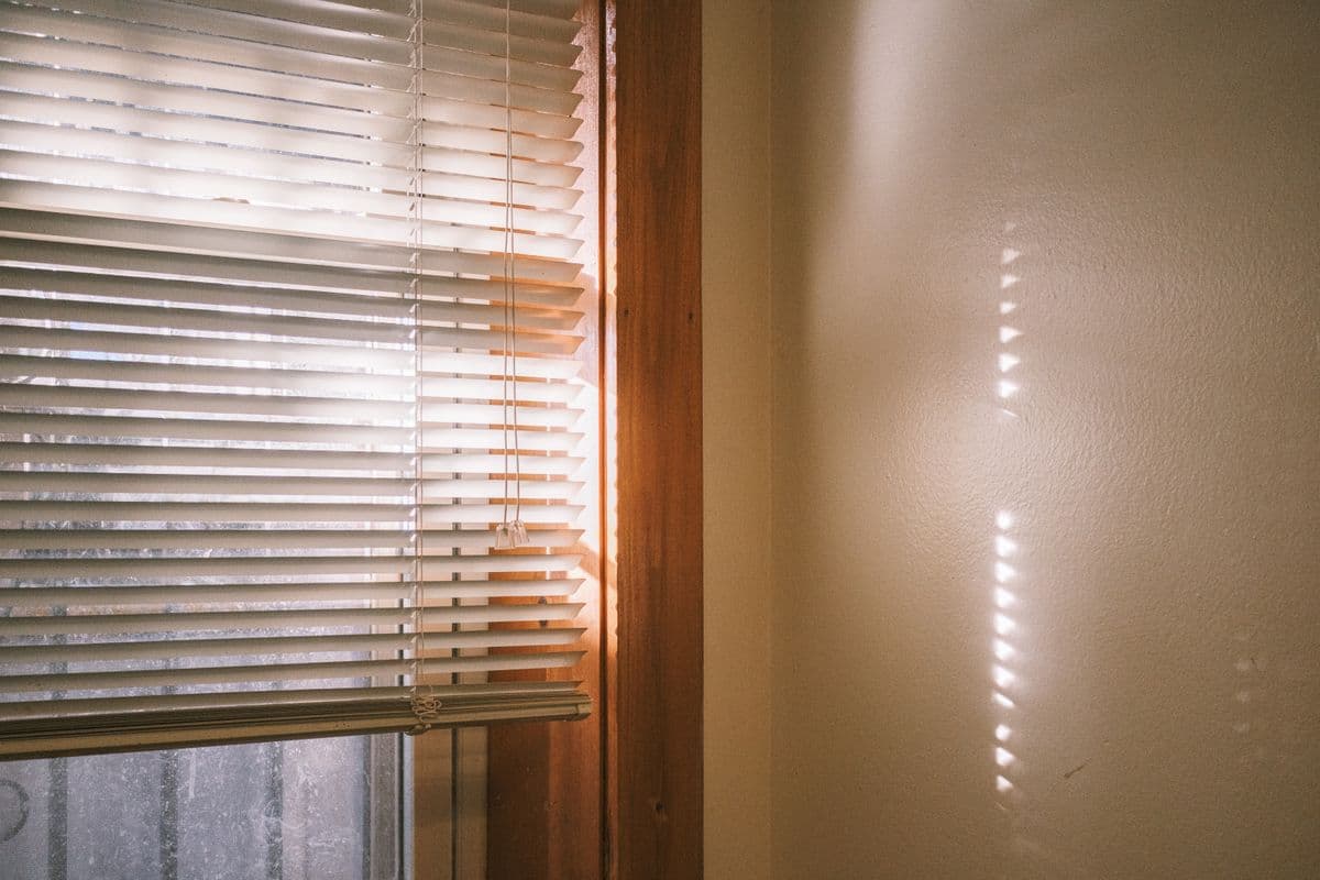 Soft sunlight falling through a quiet home window